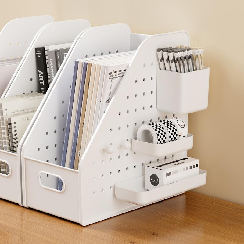 Binding Machine Comb - 사무용품을 위한 탈착식 보관함이 있는 데스크