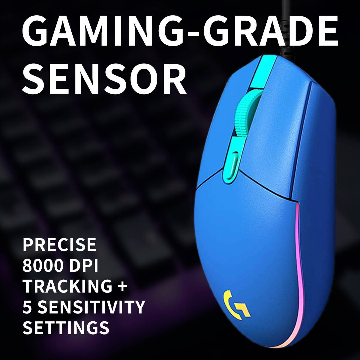 로지텍 G203 유선 게이밍 마우스, DPI 모드 조절 - Logitech Mouse G203 리뷰 및 가격